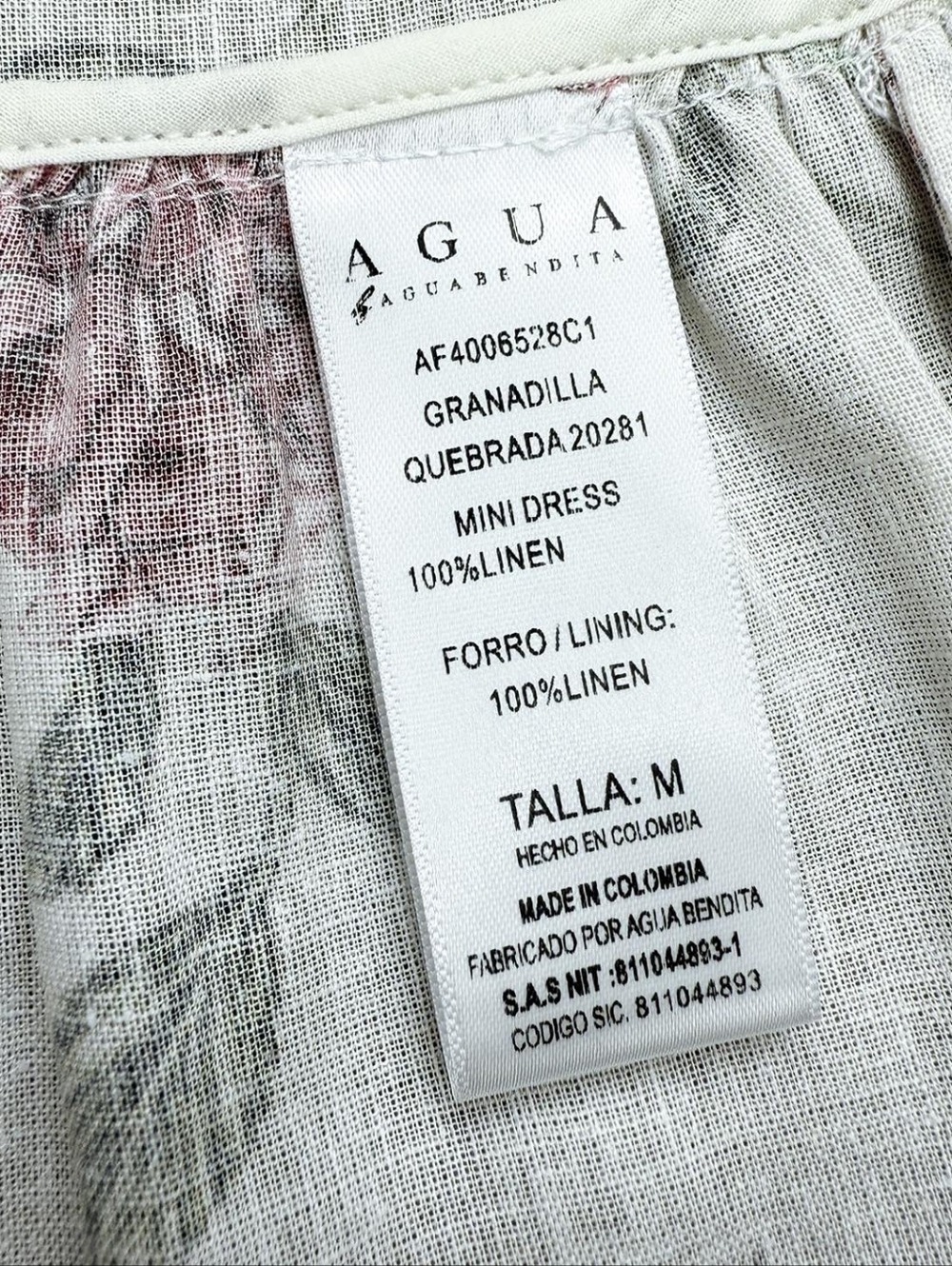 Agua by Agua Bendita Granadilla Quebrada Mini Dress - Picture 16 of 16